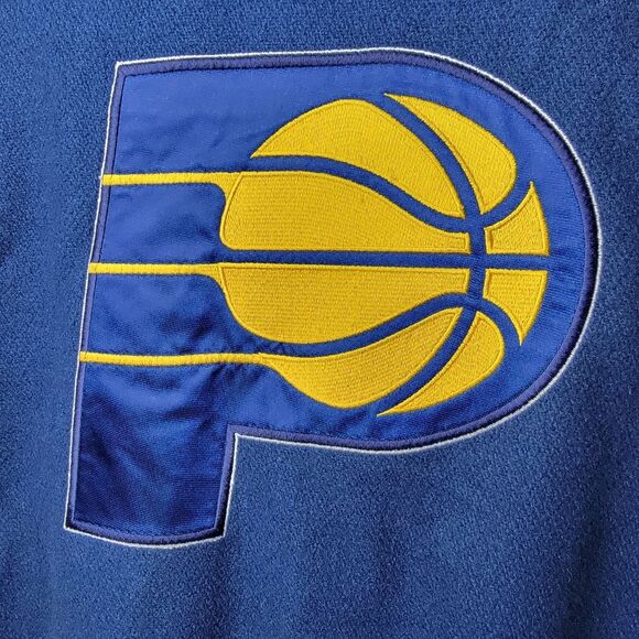 Indiana Pacers Vintage Y2K Pro Player NBA Varsity Bomber Jacket Wool Blend Large - Picture 4 of 15